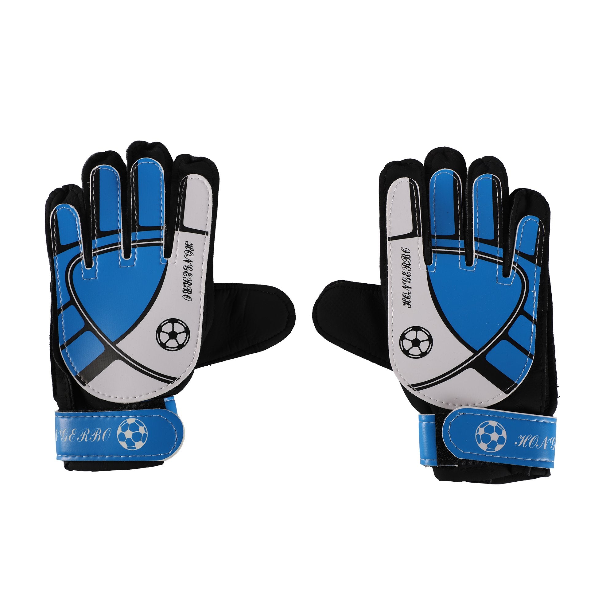 Stokomani gants de gardien enfant bleus foot