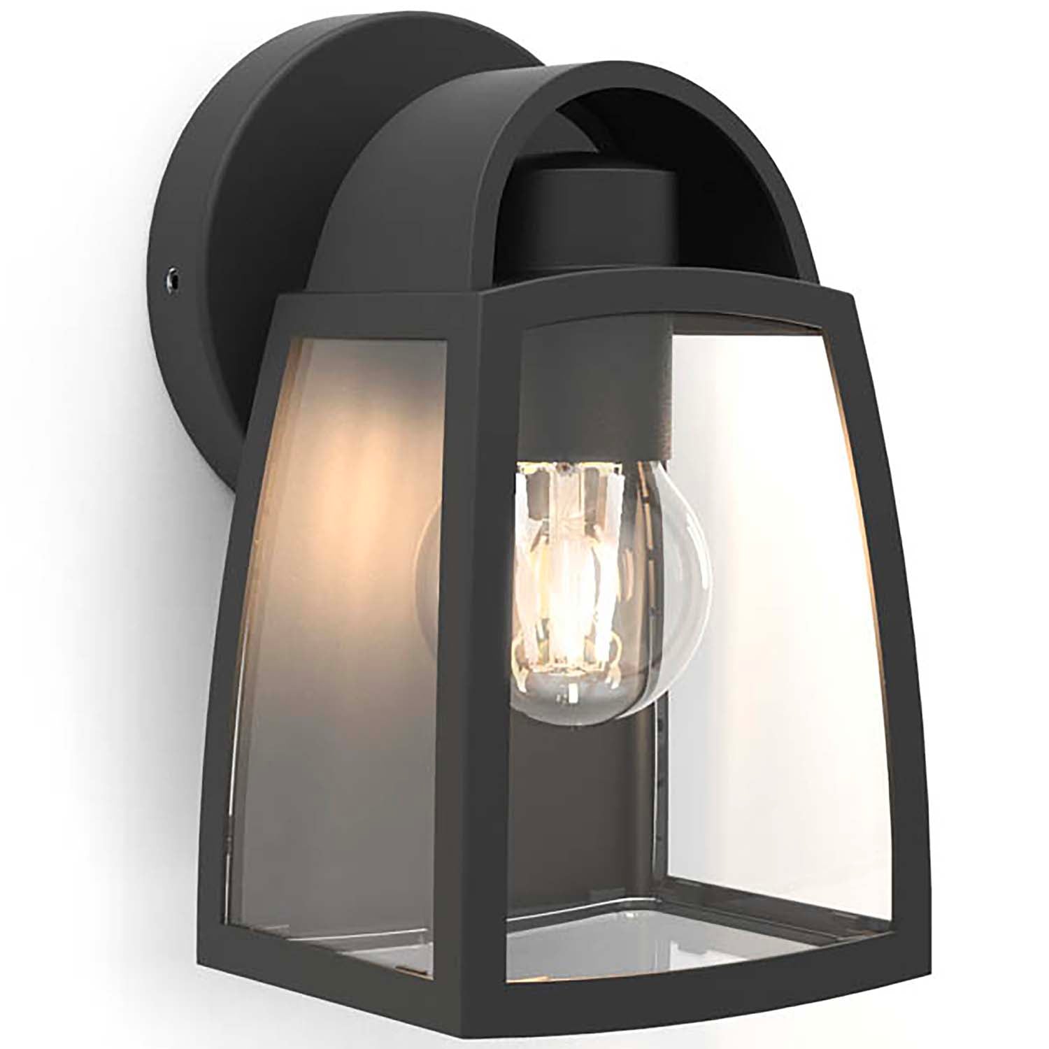 Red Deco Kelsey applique murale extérieur noir E27 H20cm IP44