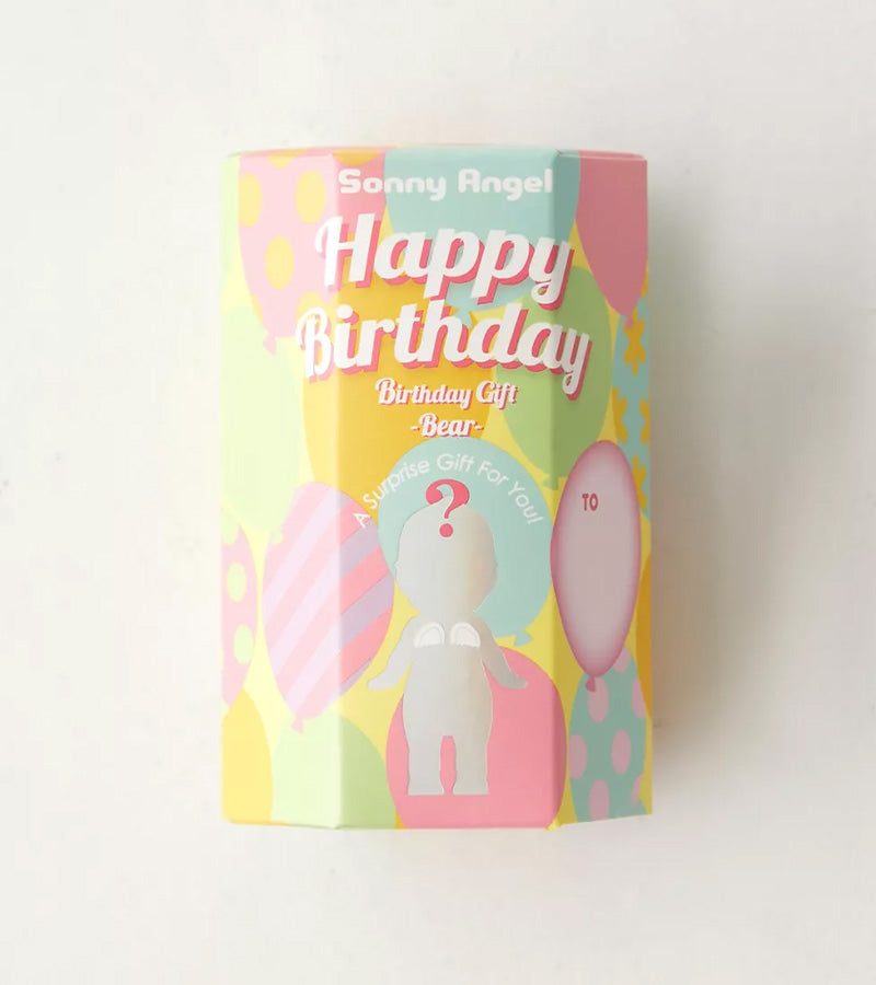 L'avant gardiste Sonny Angel Birthday Bear figurine blind box