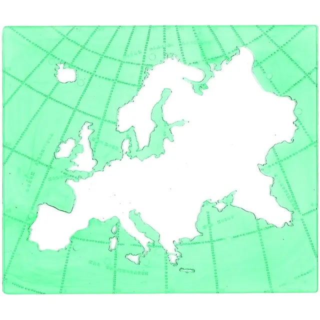 Safe Tool Carte contour Europe carte murale bureau
