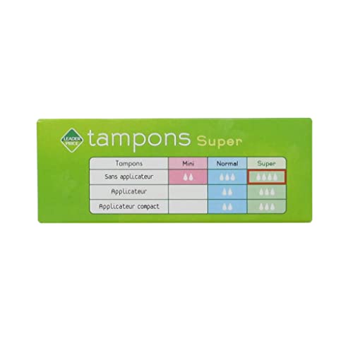 Leader Price Tampons super x24 protections hygiéniques