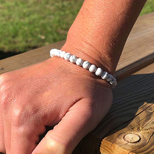 Shop-Story Lifestyle bracelet howlite blanche stabilisant