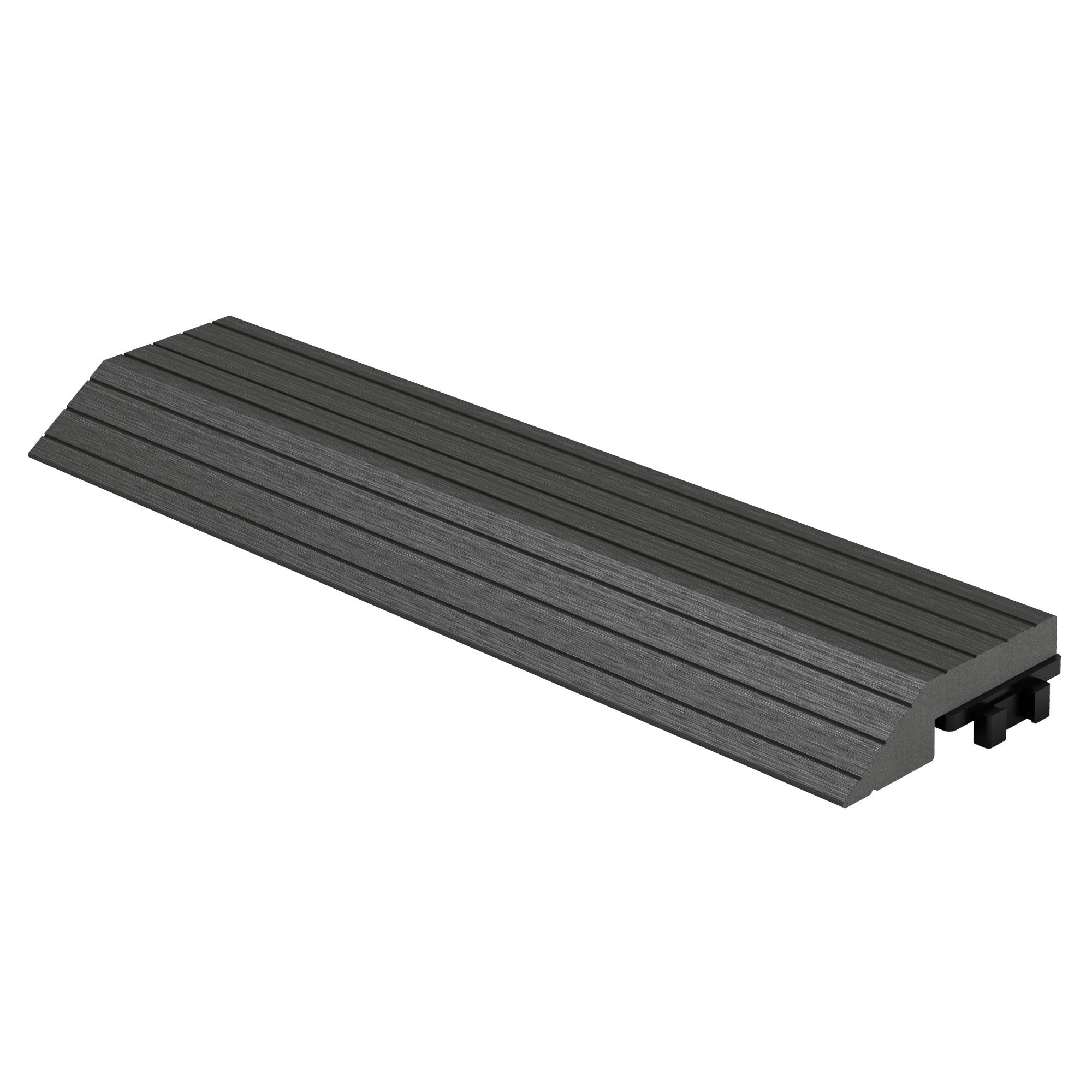 ECD Germany Garten baguette WPC marron clair angle gauche