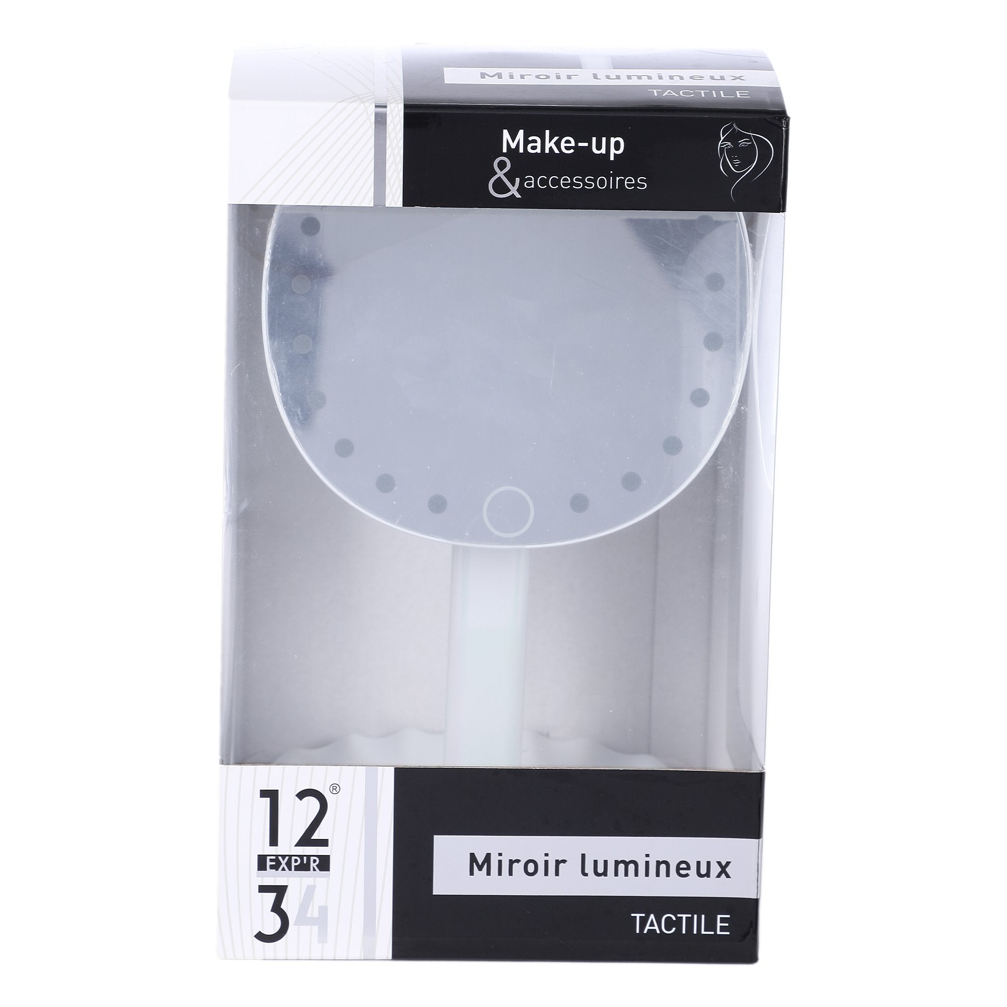 Miroir à LED de beauté à poser éclairage