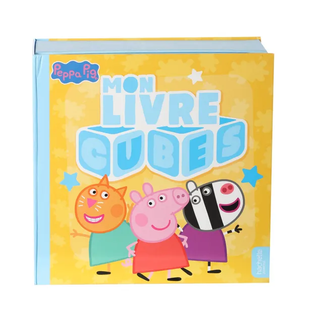 Peppa Pig Mon livre cubes livre jeu 6 images enfant