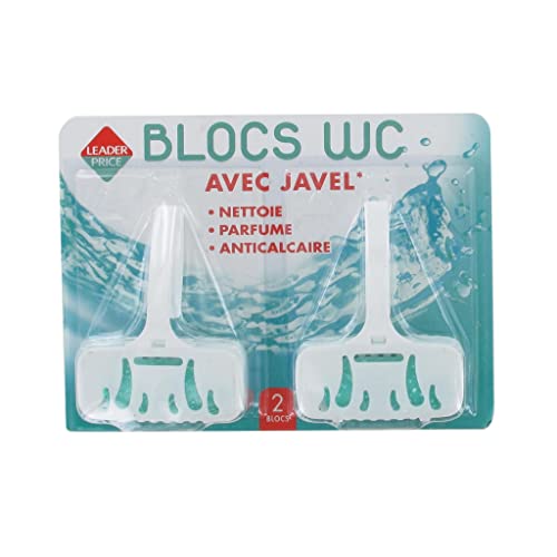 Leader Price Bloc WC Javel 76g cuvette propre