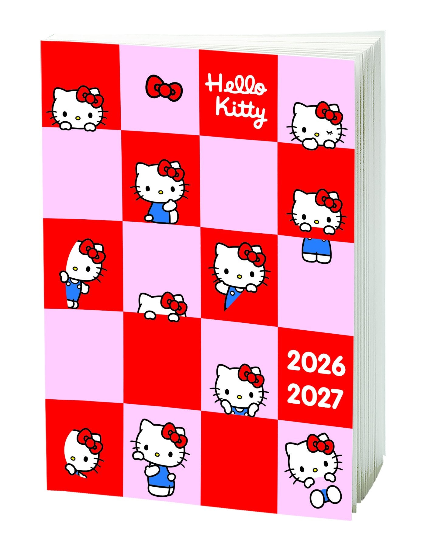 Hello Kitty Agenda 2026-2027 scolaire journalier Hello Kitty