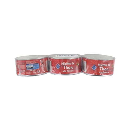 Leader Price miettes de thon à la tomate 240 g conserve