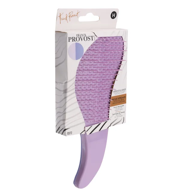 Stokomani brosse démêlante cheveux mi-longs picots souples