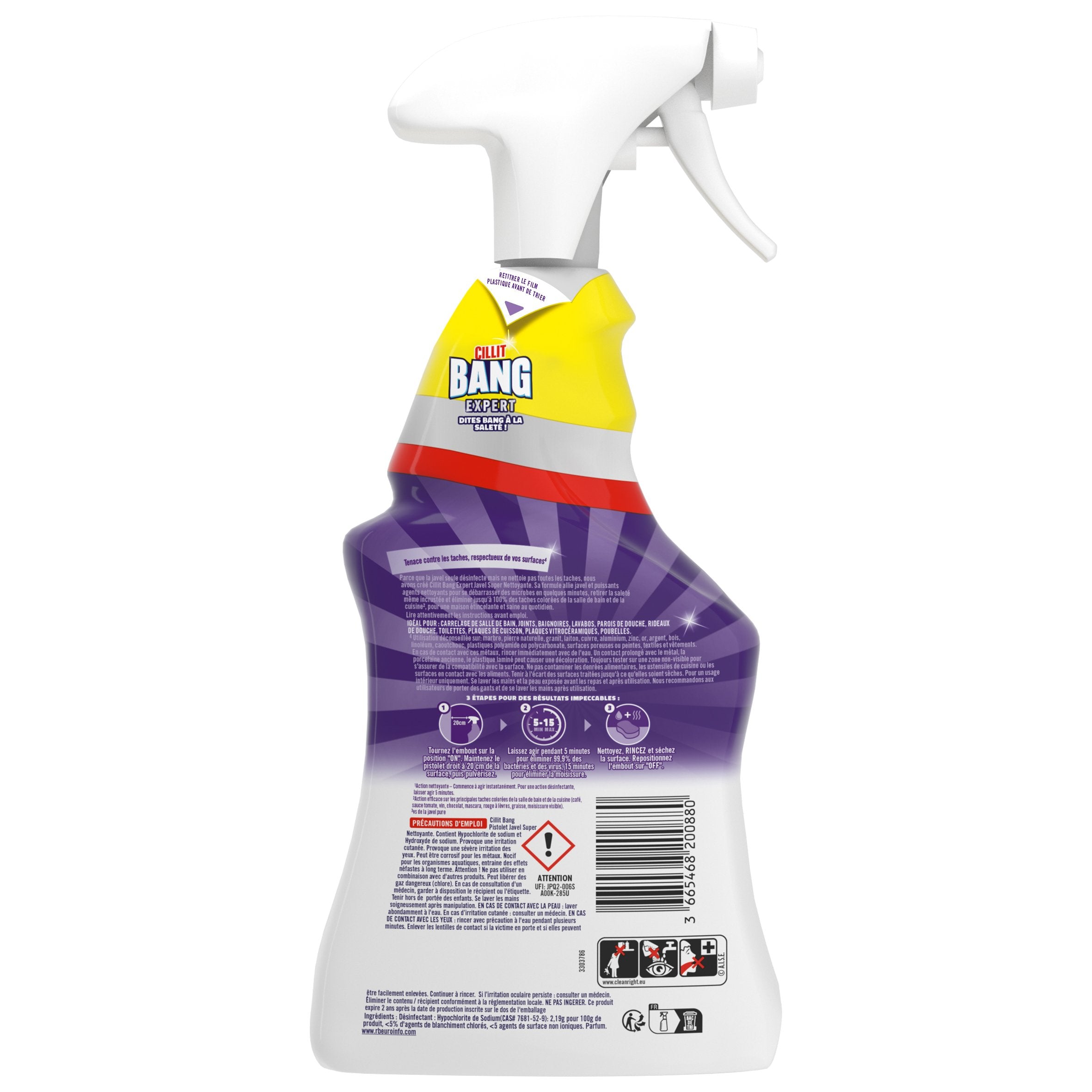 Stokomani Maison Pistolet nettoyant expert javel