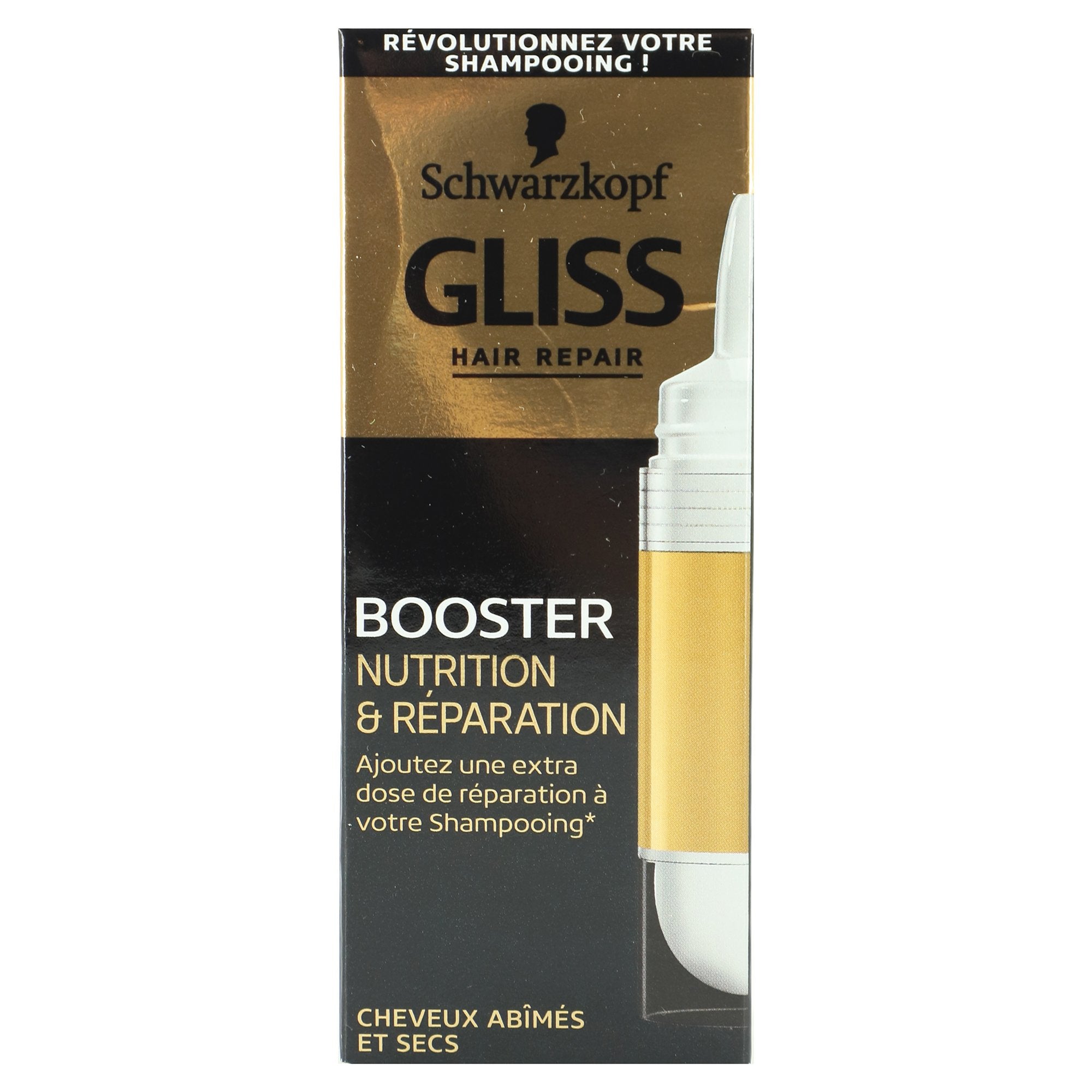 Soin booster nutrition réparation cheveux shampoing