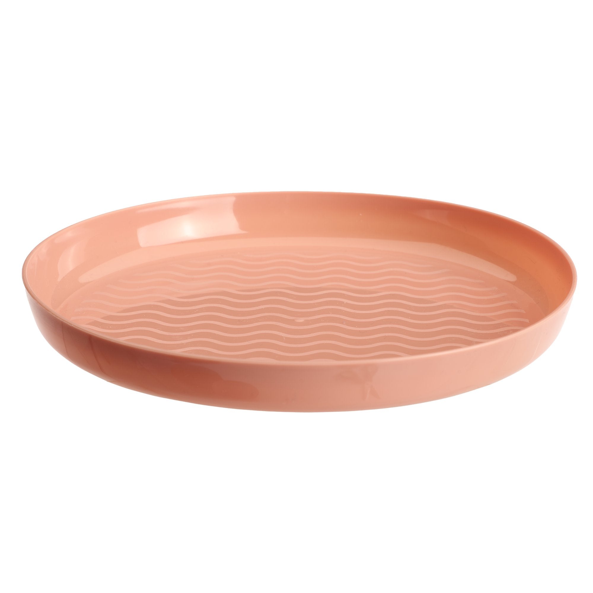 Stokomani Pique-nique 20 pièces vaisselle plastique rose clair