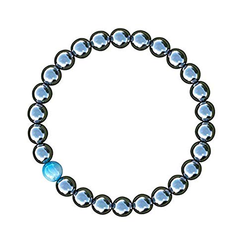 Shop-Story Lifestyle Bracelet hématite Opale bleue