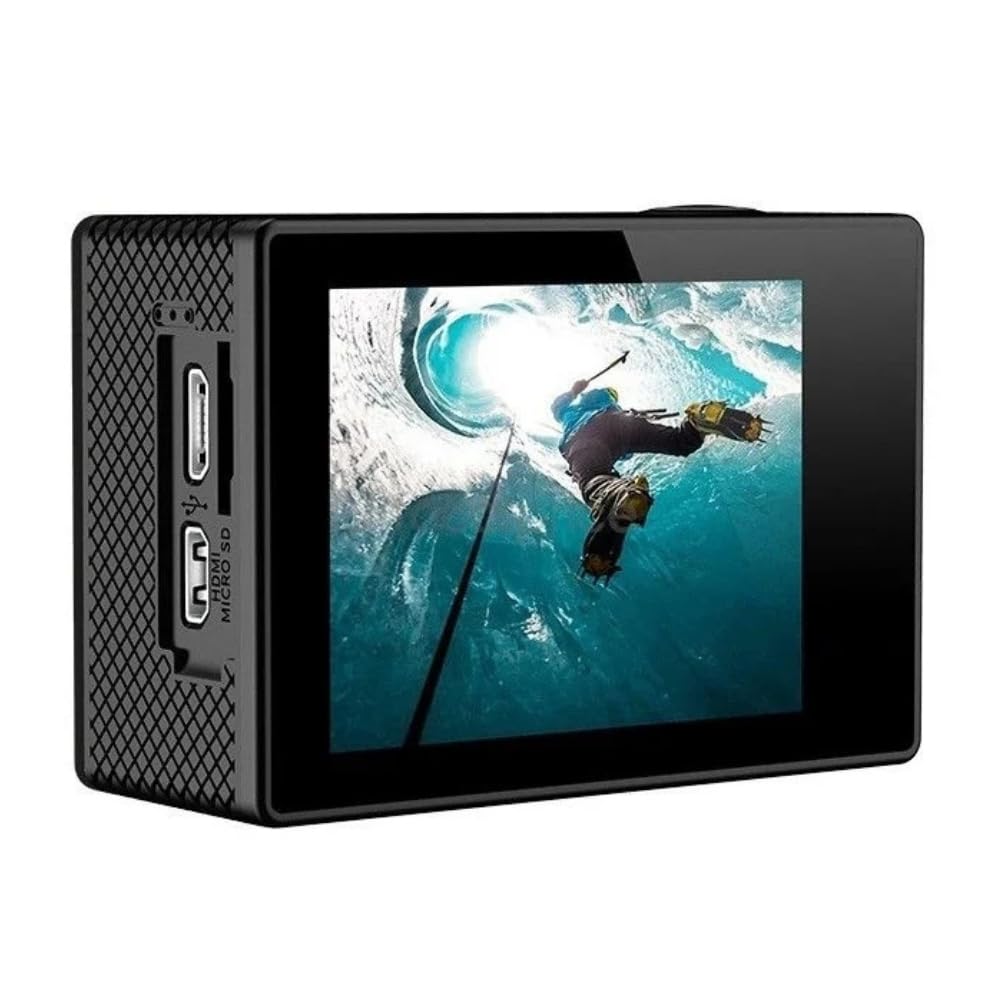Shop-Story Caméra sport 4K WiFi 170° étanche 30 m kit