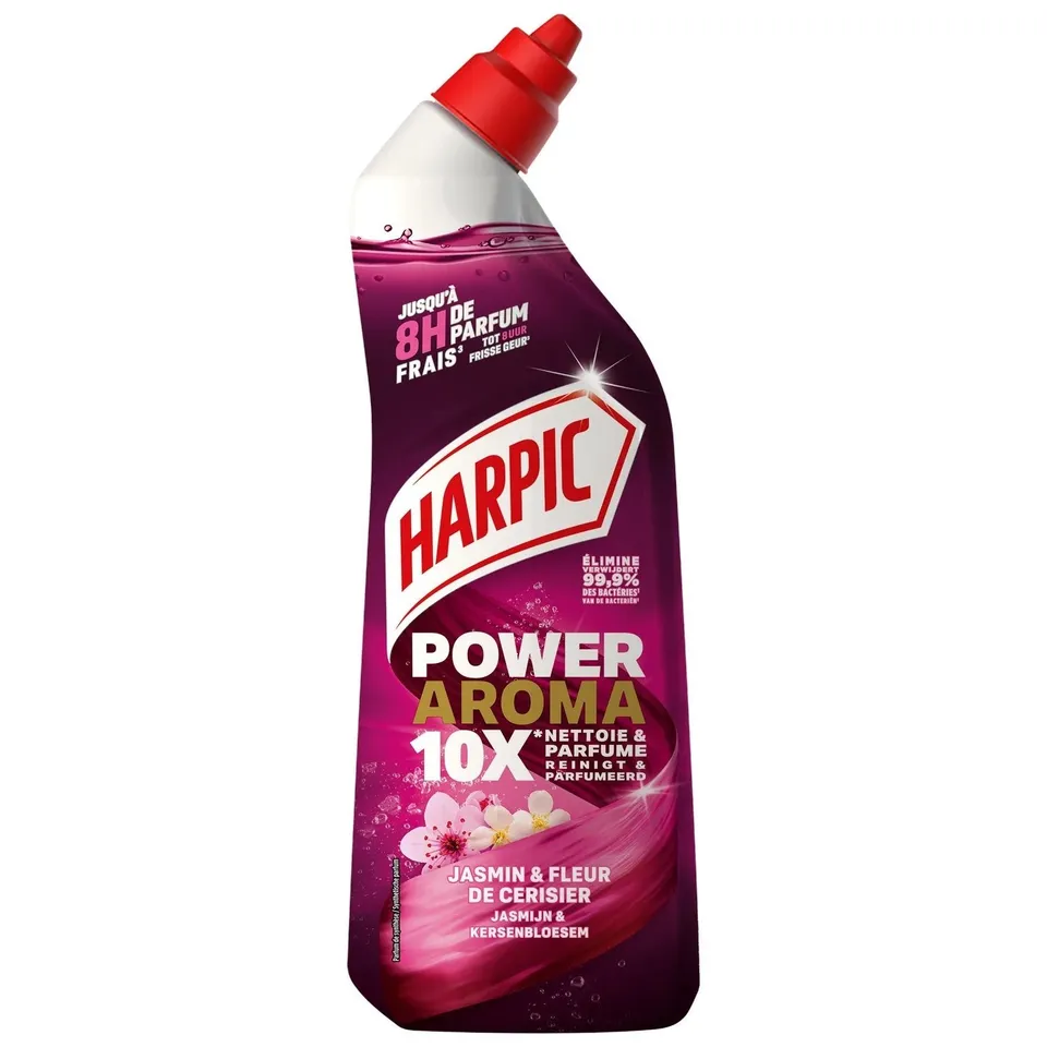 Harpic aroma gel nettoyant WC jasmin fleur de cerisier