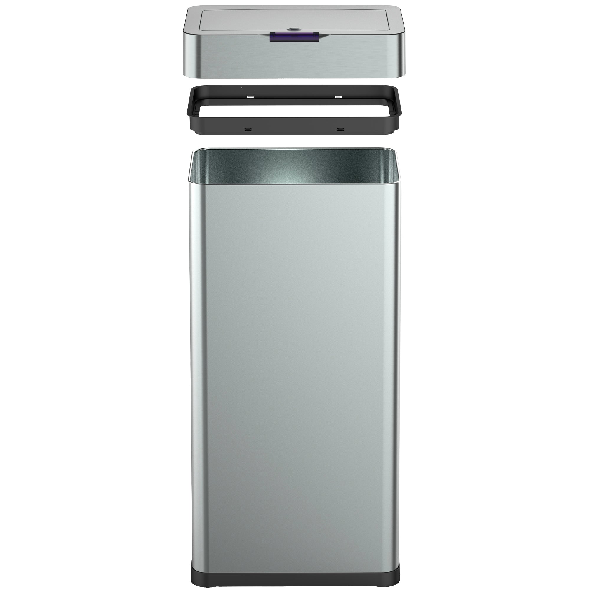 Red Deco Daytona 90L poubelle automatique inox sans contact