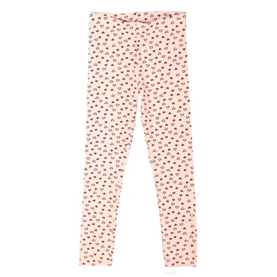 Stokomani legging imprimé rose enfant