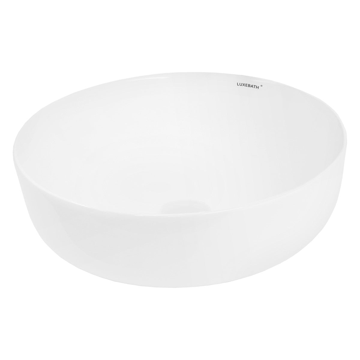 ECD Germany Sanitär Vasque ronde céramique blanc 40 cm