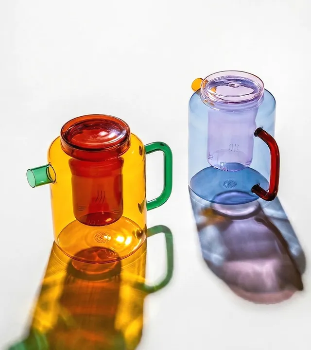 L'avant gardiste Vaisselle & Table Fun théière Chà Pot Caramel