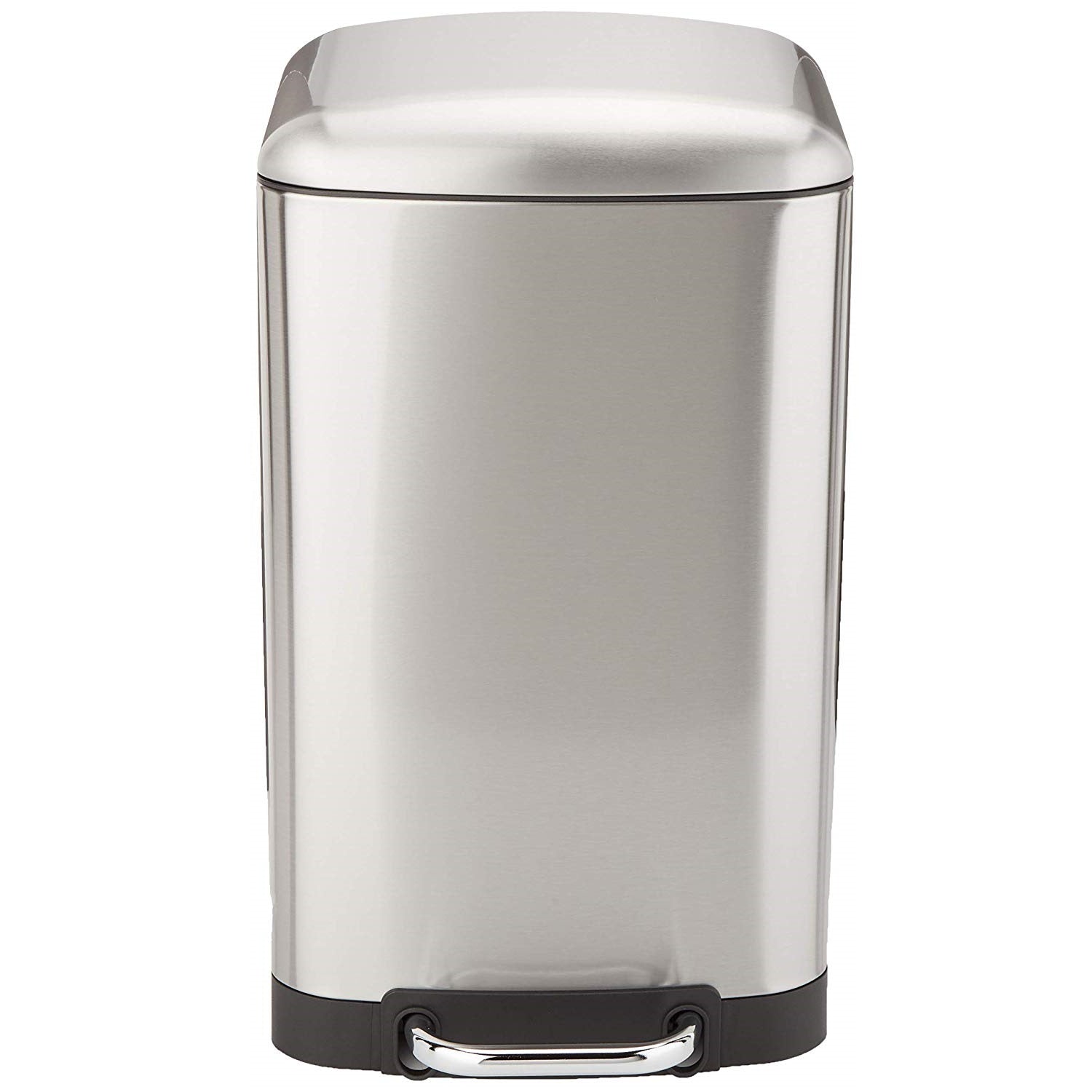 Red Deco Greenwich poubelle cuisine pédale inox 30L