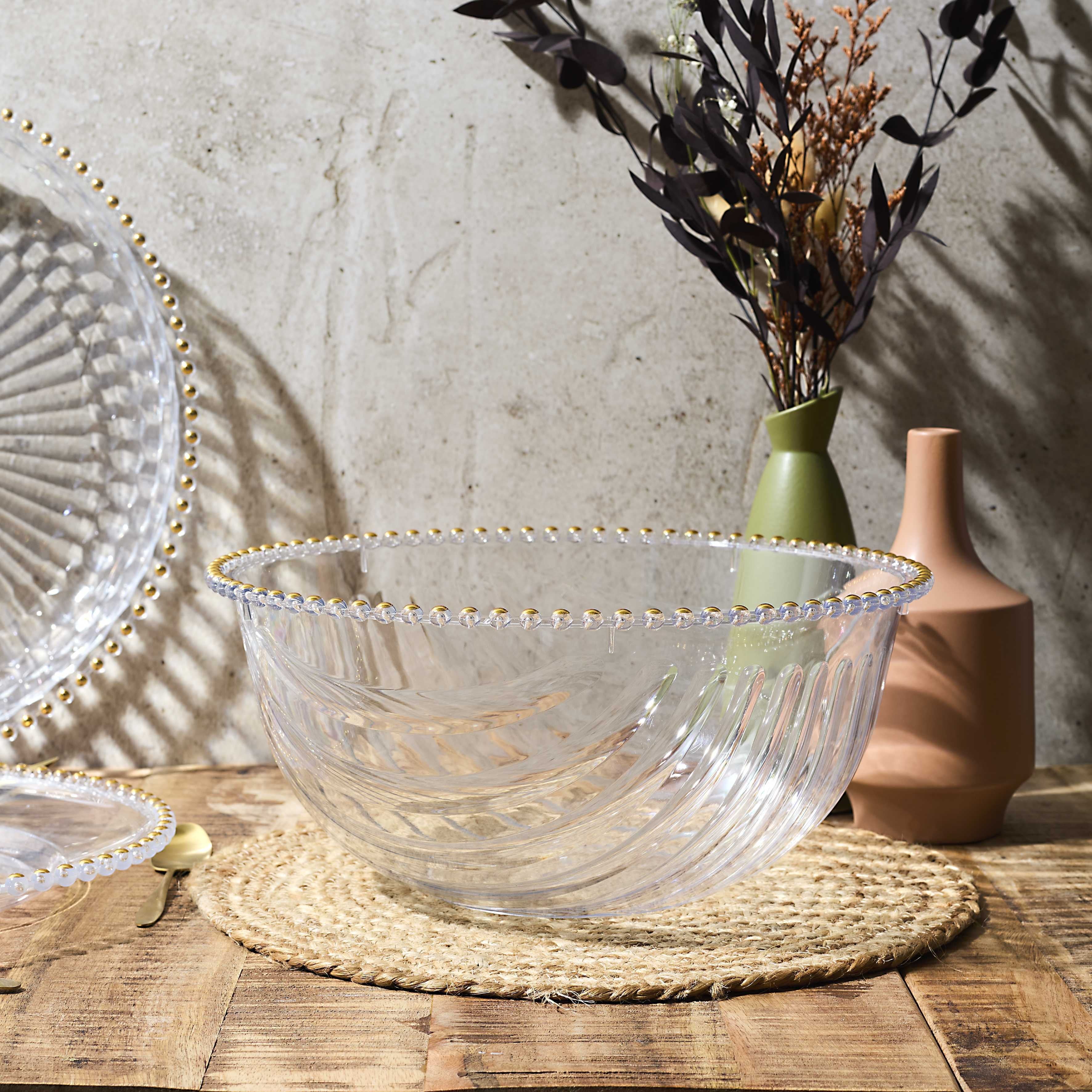 Stokomani Maison Saladier Plastique 32 cm Grand Modèle
