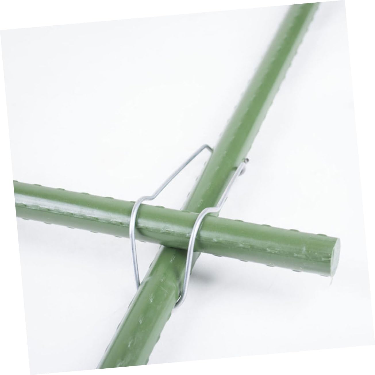 Milisten Boucles Treillis Métal Argenté 30 Pièces Jardin