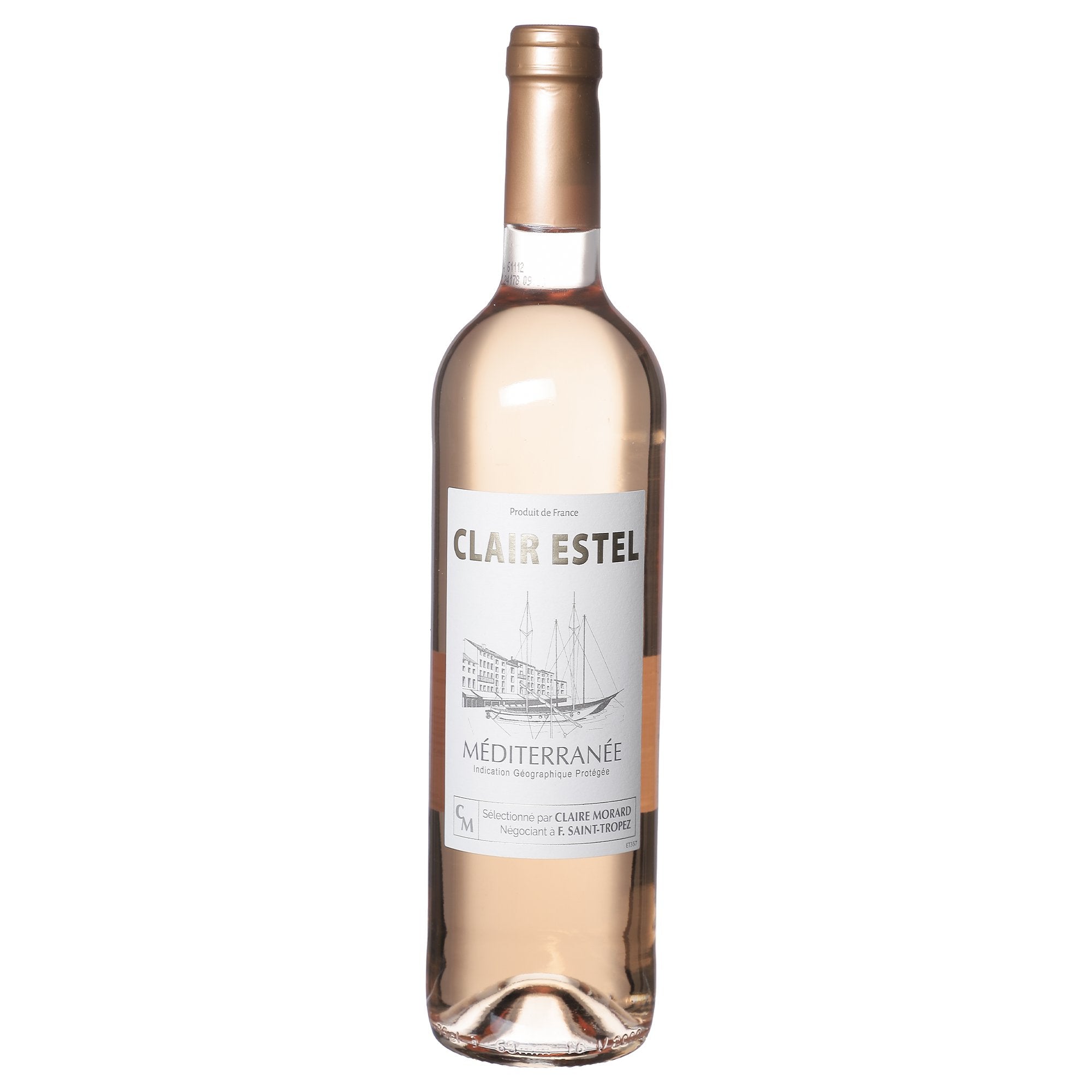 Clair Estel Méditerranée 2022 vin rosé Grenache
