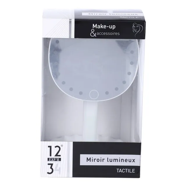 Miroir à LED de beauté à poser éclairage