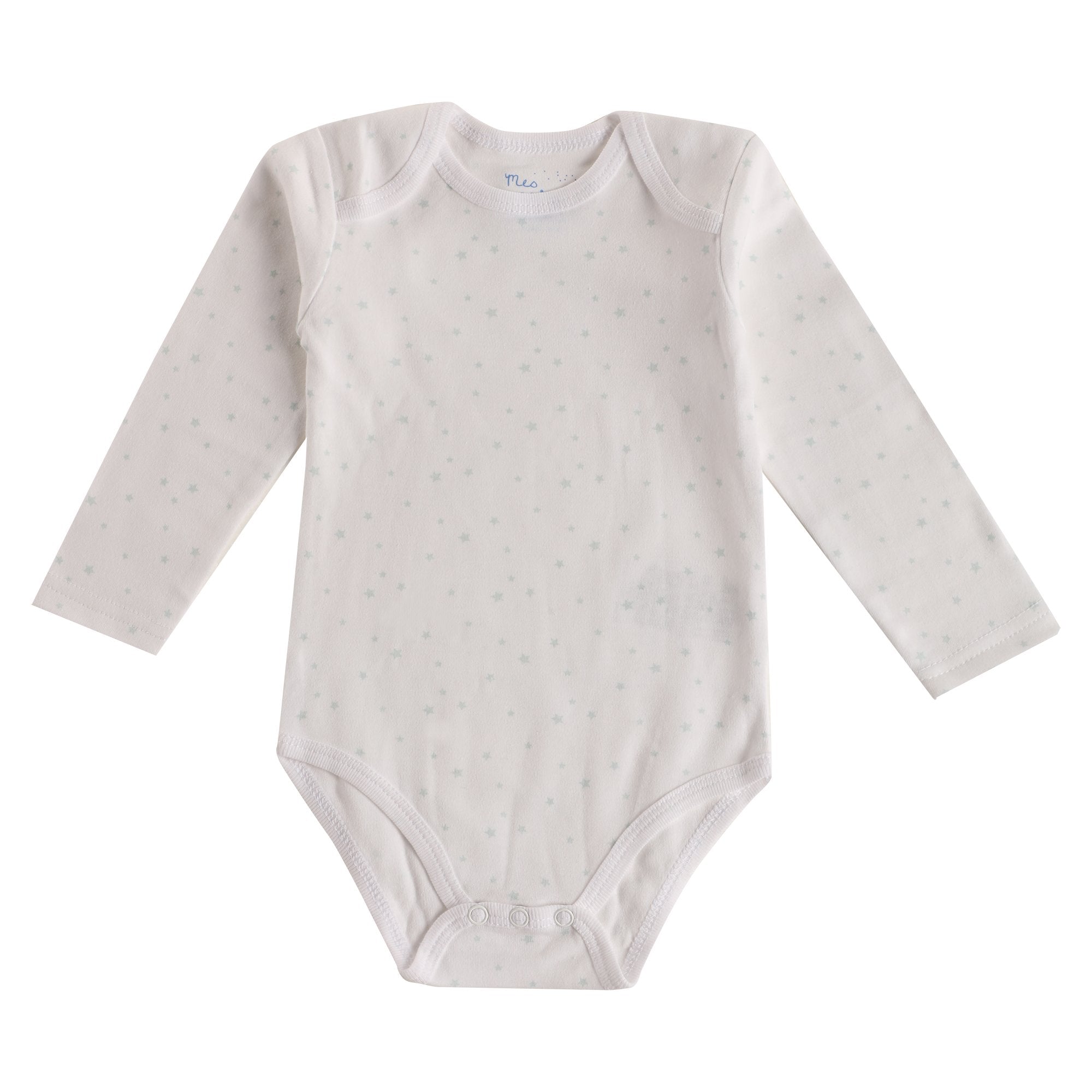 Stokomani Lot 7 bodies bébé blanc 3/23 mois