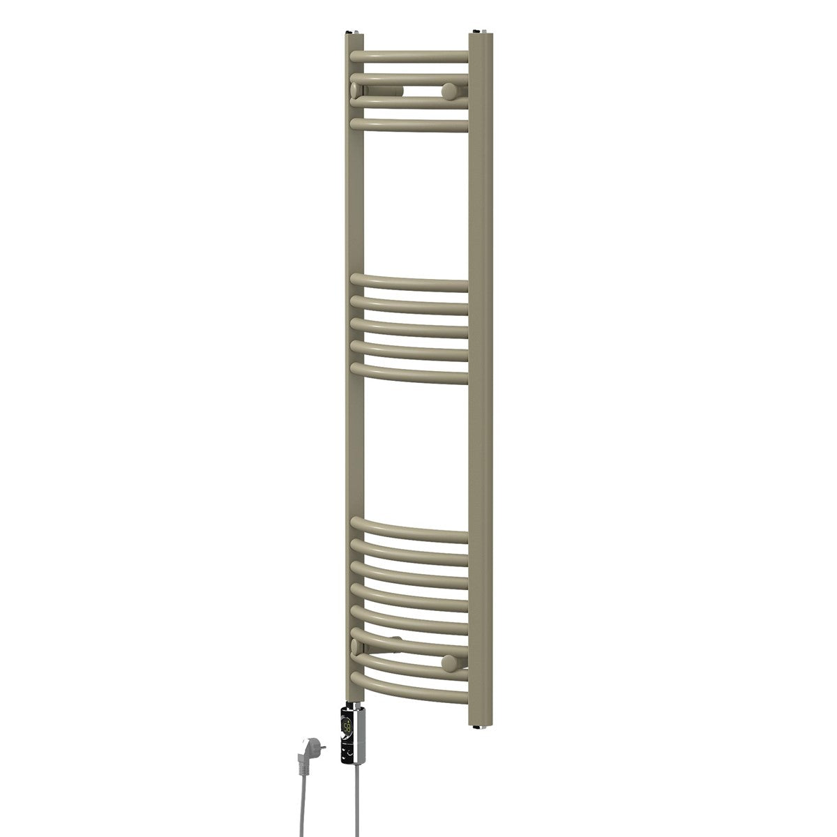 ECD Sahara 400x1200 radiateur sèche-serviettes beige cintré
