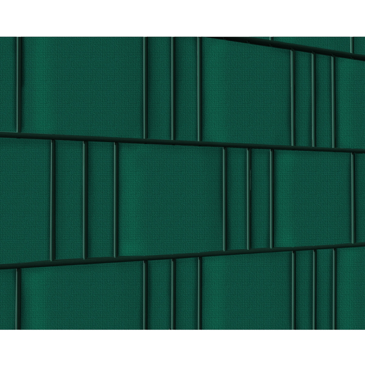 ECD Germany brise-vue PVC 65 m vert avec 30 clips