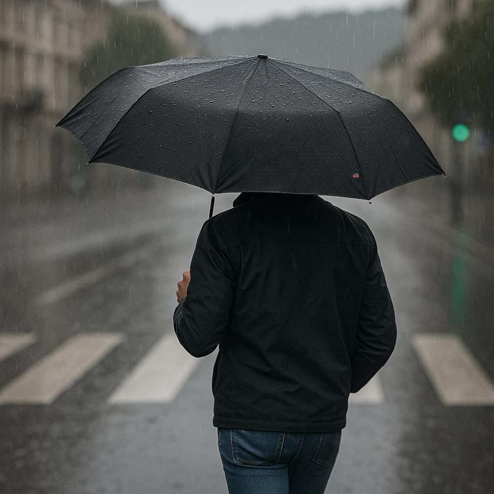 Shop-Story Cristaflor Parapluie Pliable 32 cm Poignée Lumière
