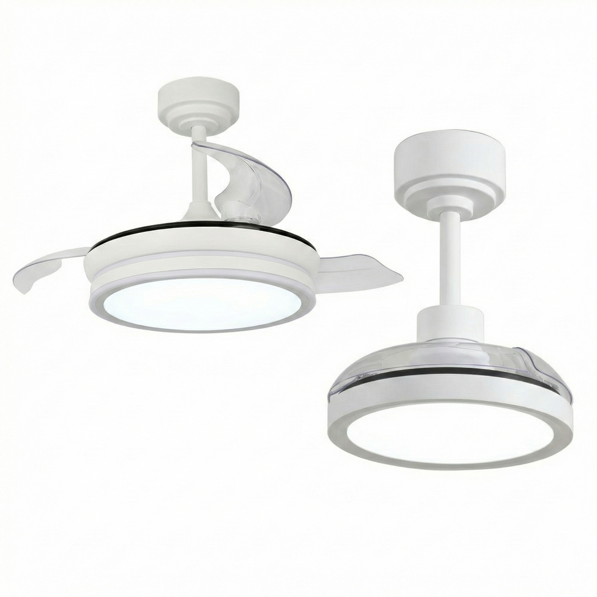 Red Deco Brysea 63cm ventilateur plafond LED 2100lm blanc