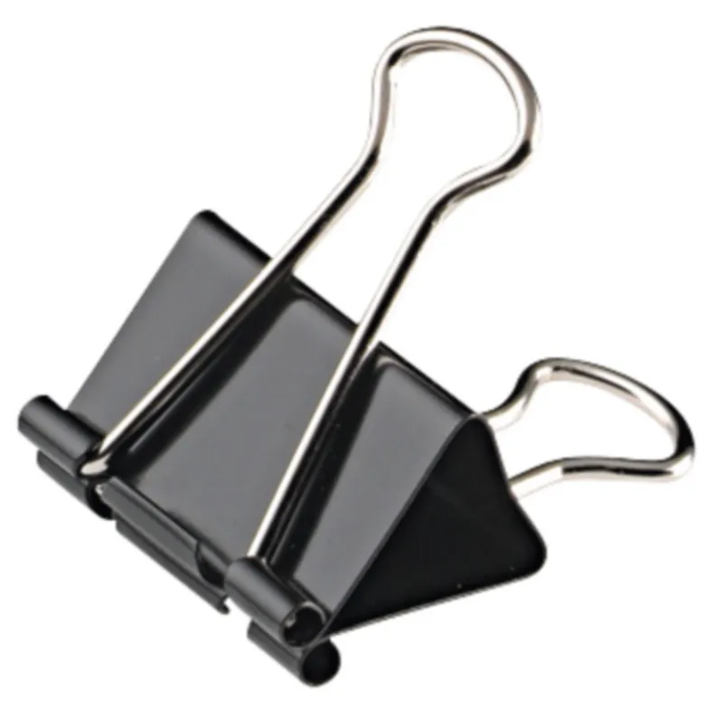 Safe Tool Fournitures de bureau Sachet 12 pinces double clip 19 mm