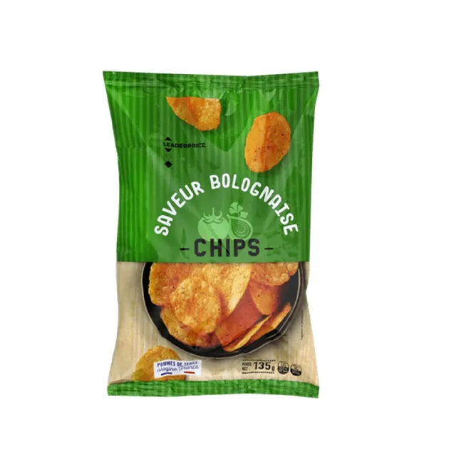 Leader Price Chips bolognaise 135g