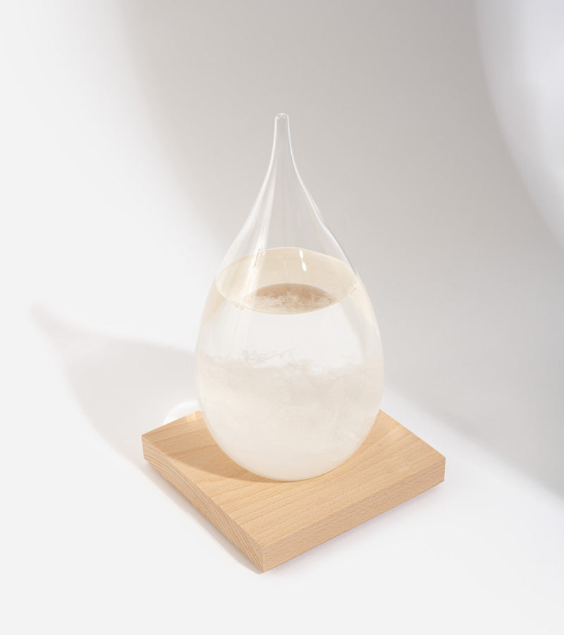 L'avant gardiste Storm glass baromètre météo verre
