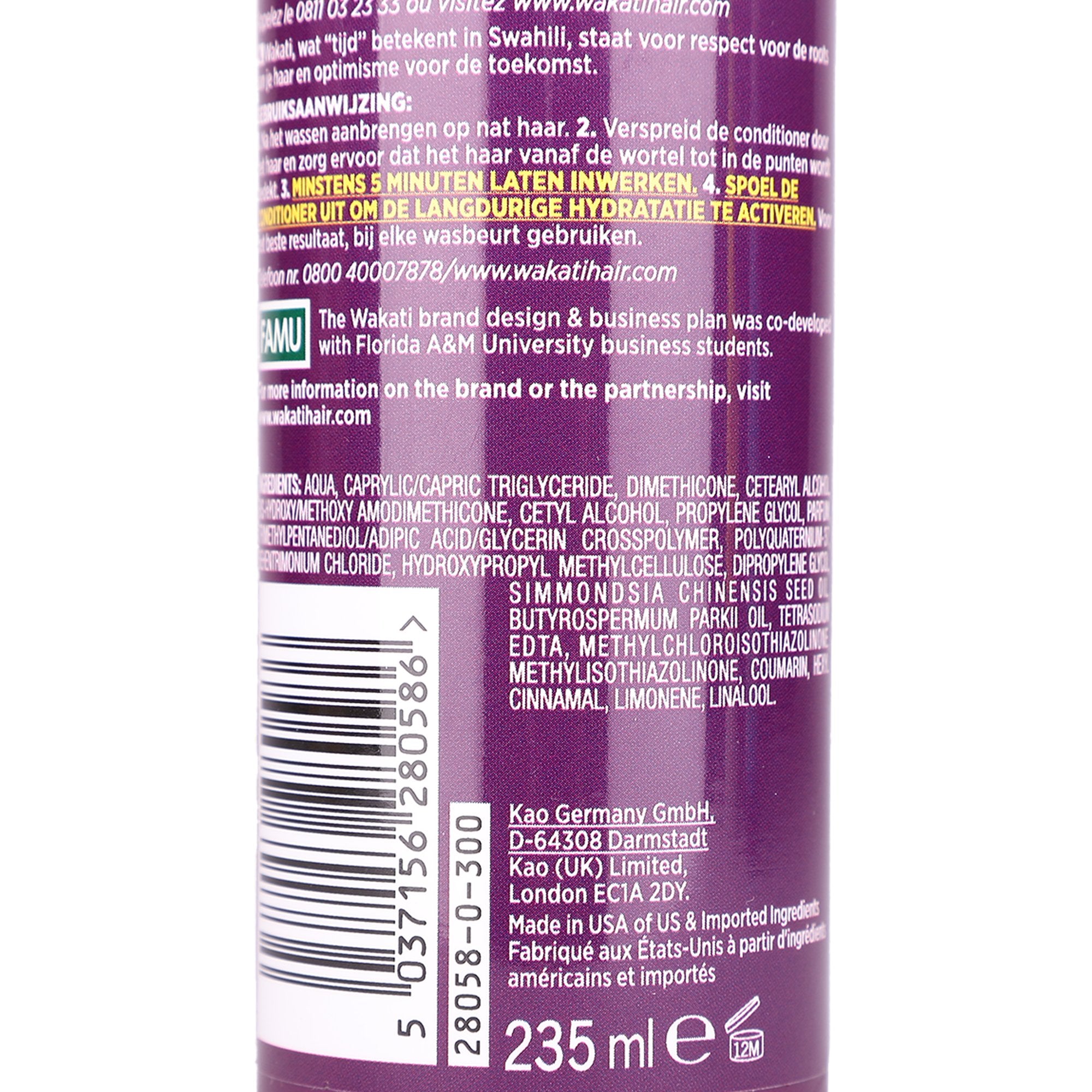Wakati après-shampoing démêlant boucles 3C-4C hydratant
