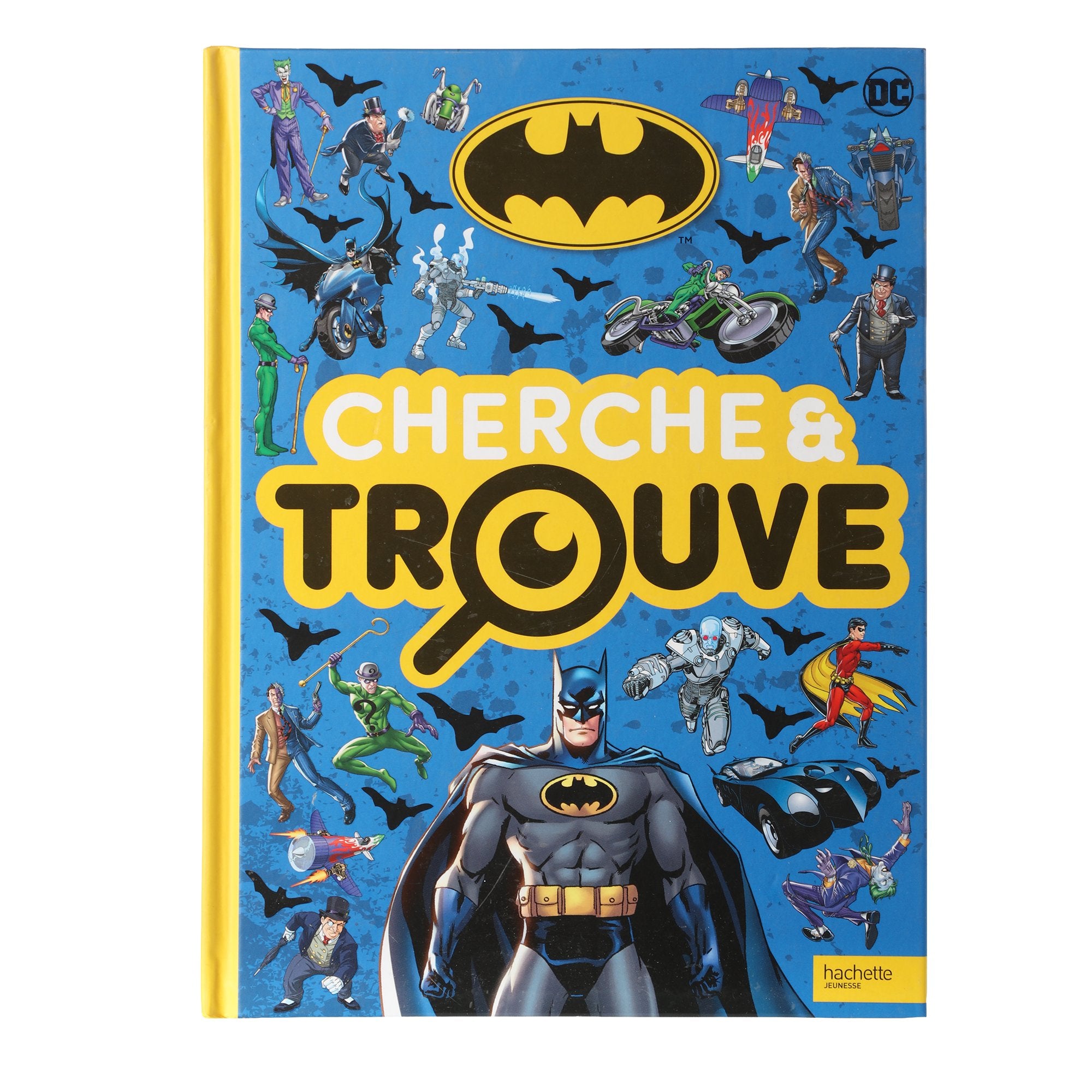 Batman livre cherche et trouve enfant