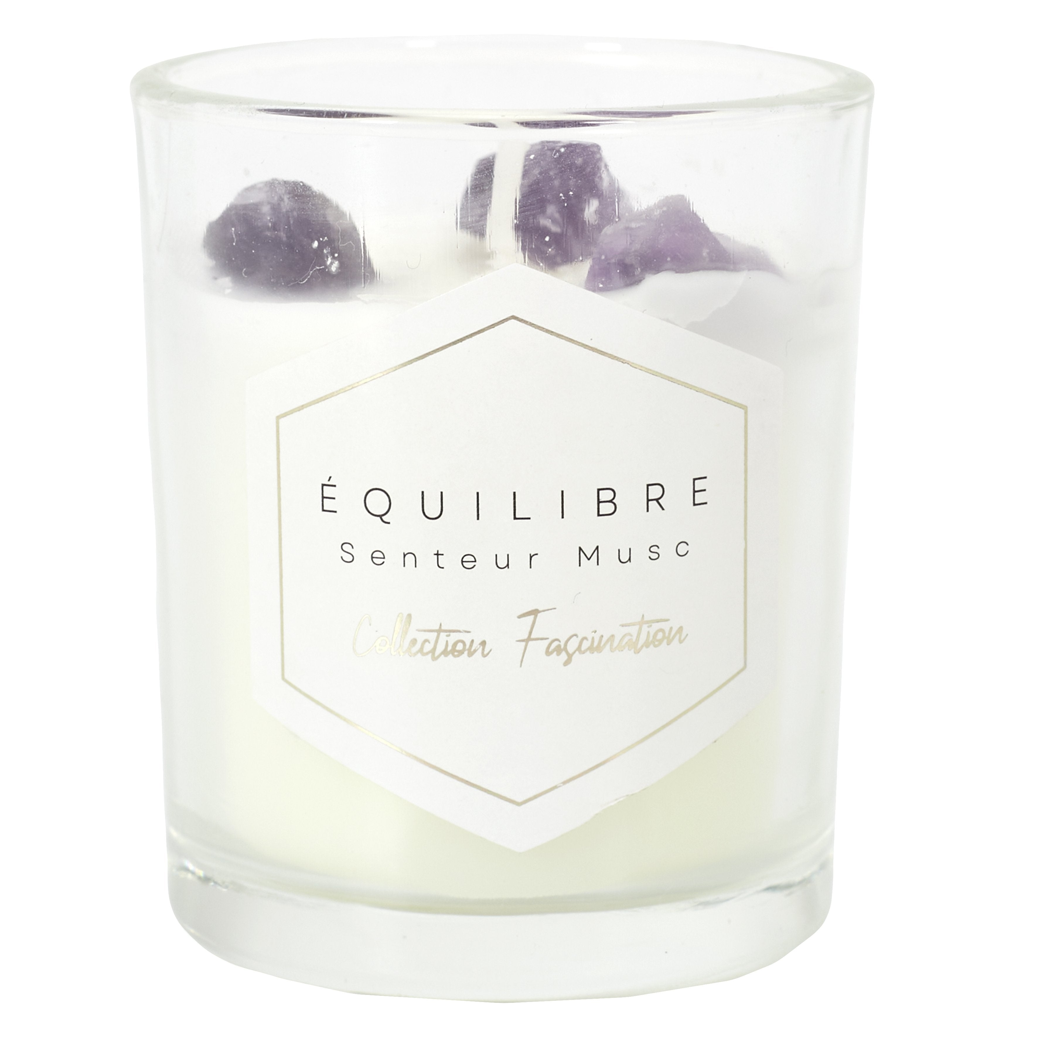 Stokomani Maison Bougie parfumée pierres jasmin