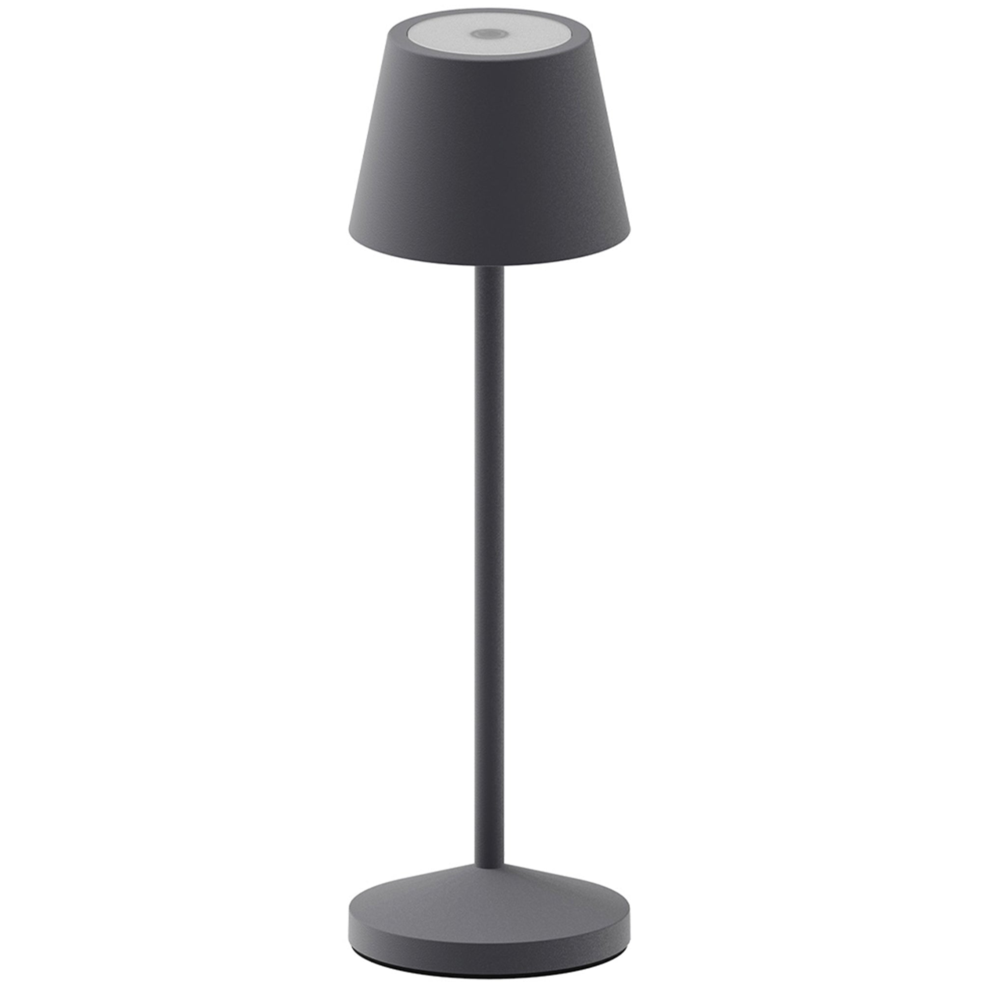 Red Deco Emily Rock H25cm lampe sans fil gris anthracite dimmable