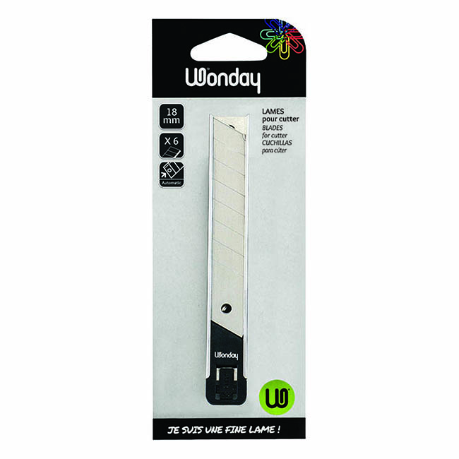 Safe Tool Bricolage Recharge automatique 6 lames cutter