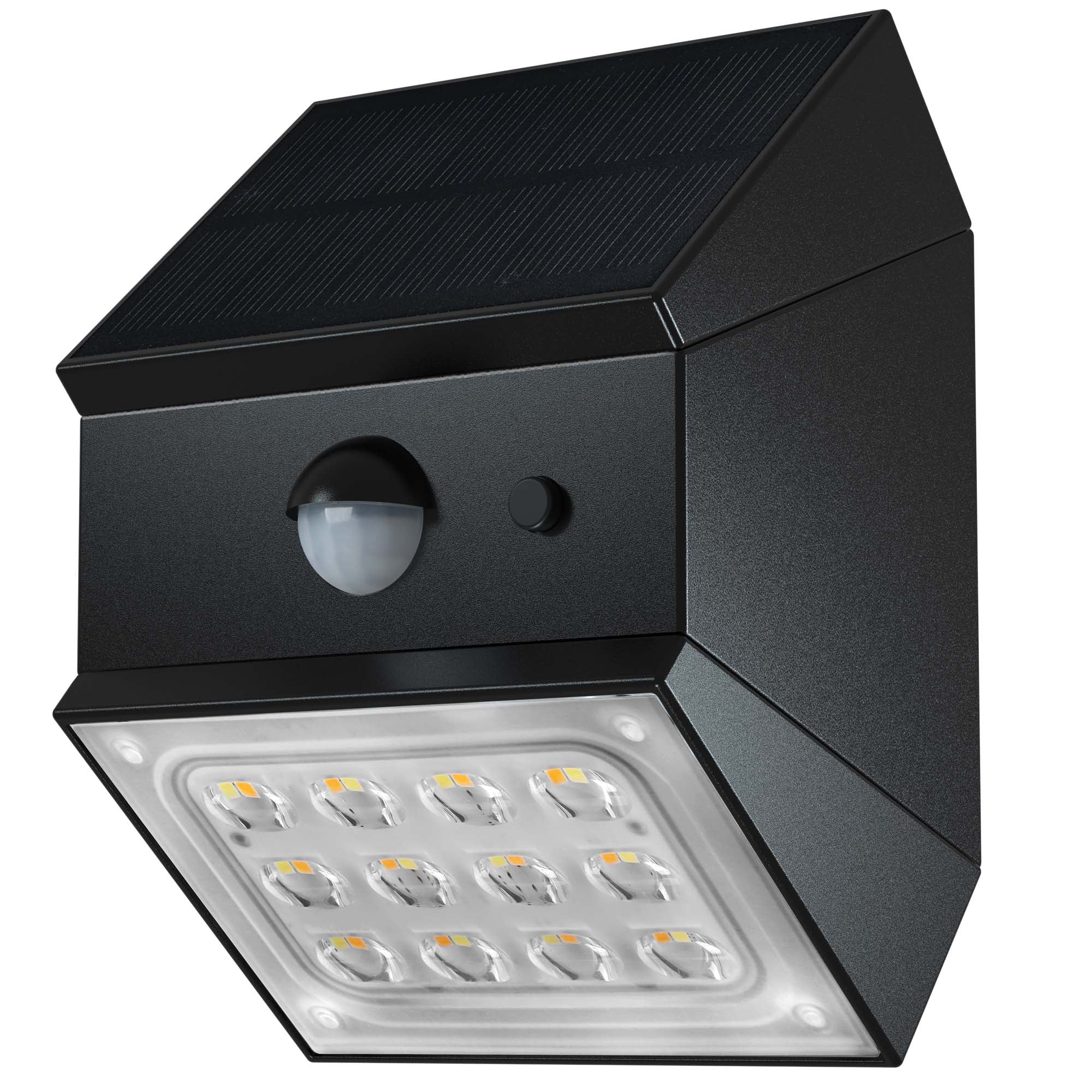 Red Deco LUMICUBE lot 2 appliques solaires LED détecteur H10cm