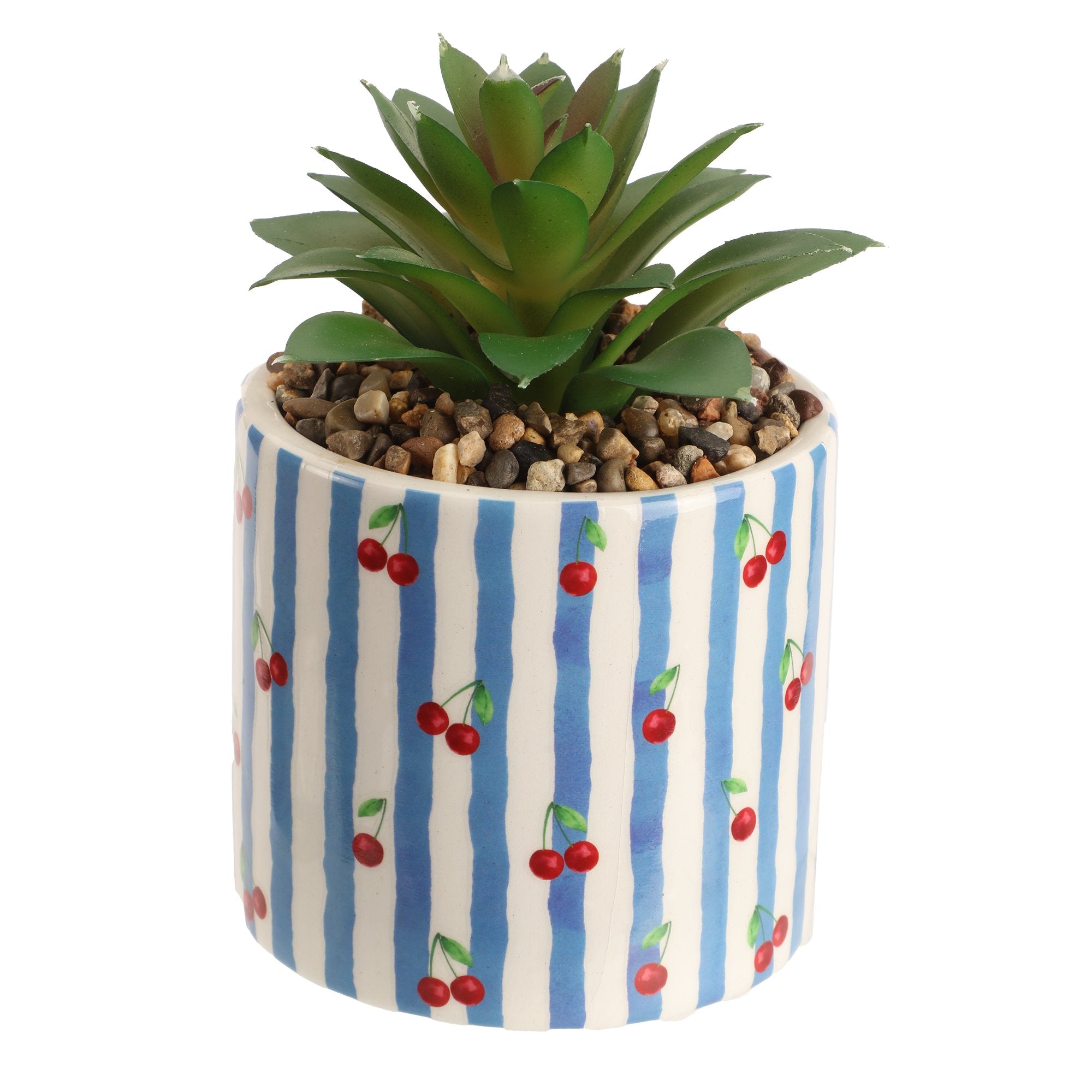 Stokomani Maison plante artificielle pot fruits 13 cm déco