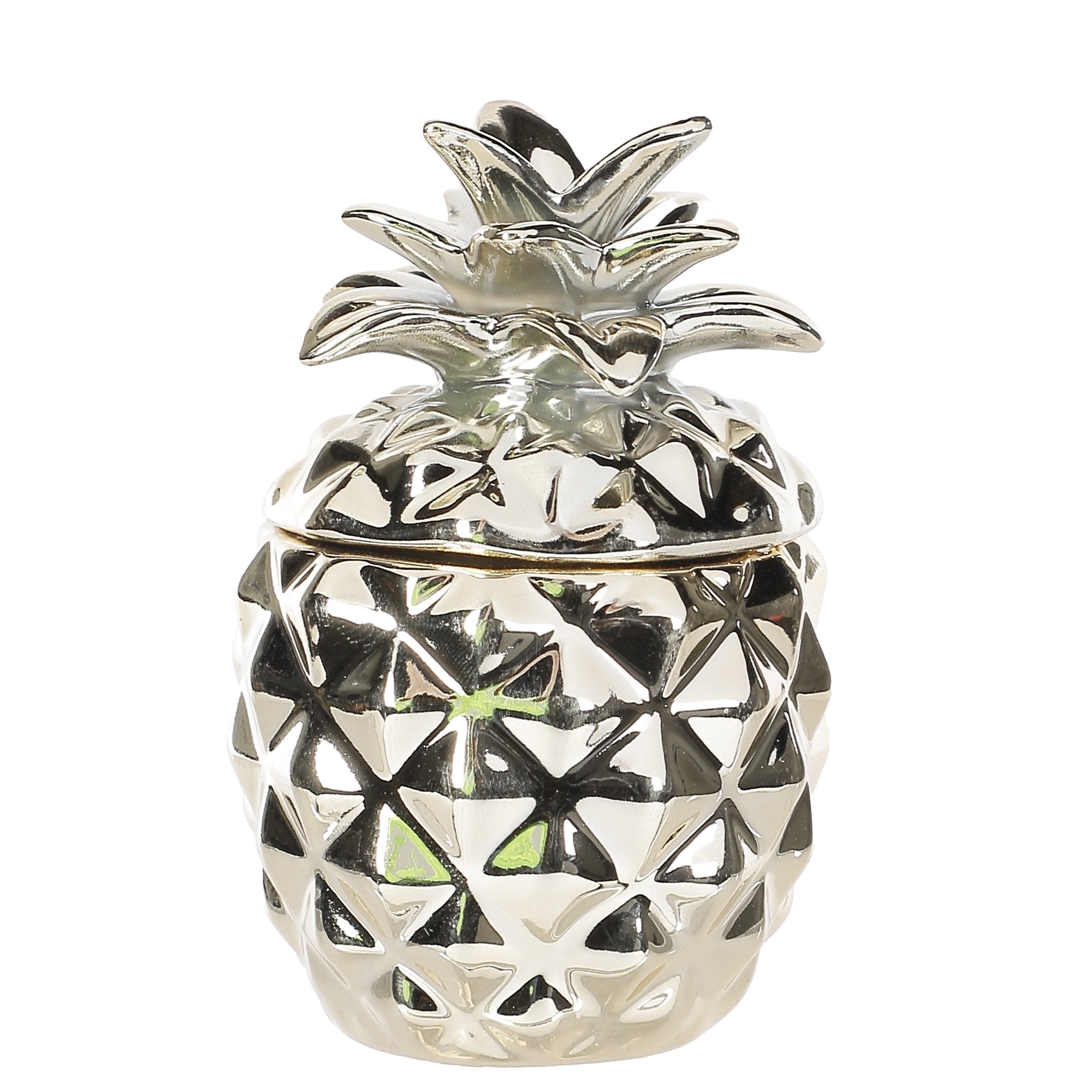 Home Deco Factory bougie ananas avec couvercle déco