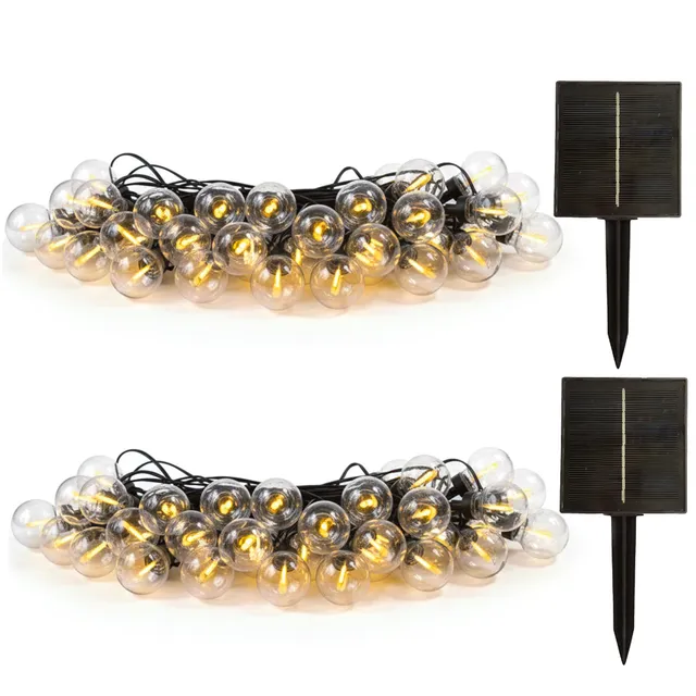 Red Deco Besty Light lot 2 guirlande solaire LED 20m dimmable