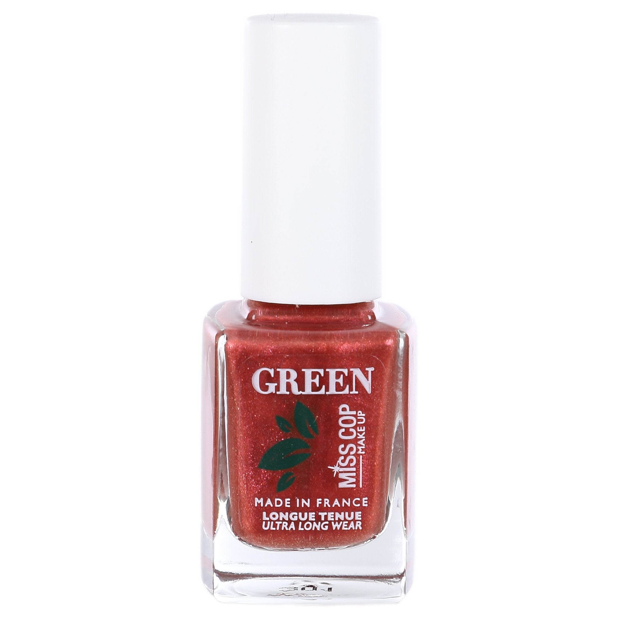 Miss Cop vernis à ongle vieux rose pailleté