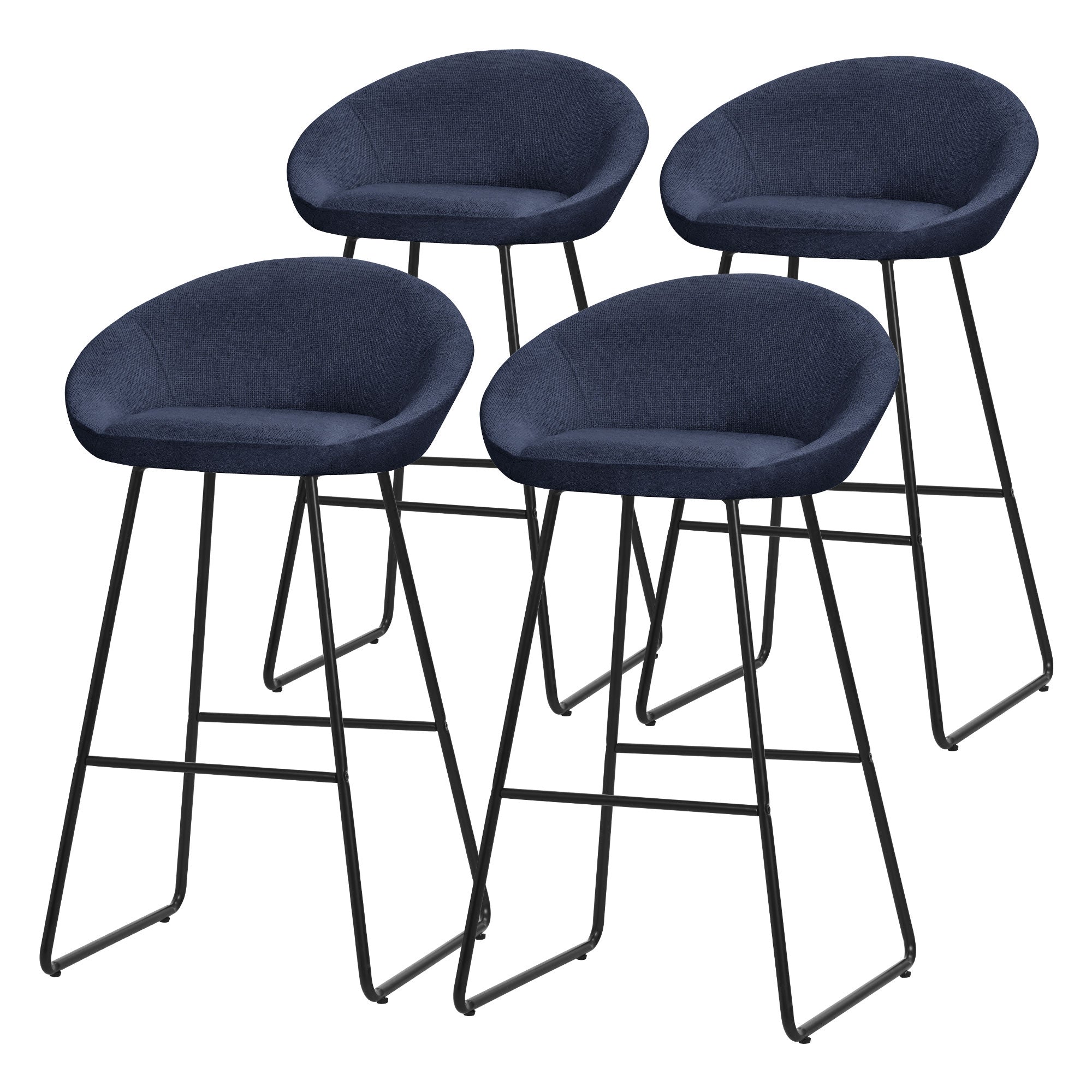 ECD Germany ML tabouret bar 56x94x50 lot 2 anthracite