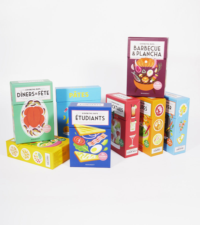 L'avant gardiste Cooking box Étudiants fiches recettes