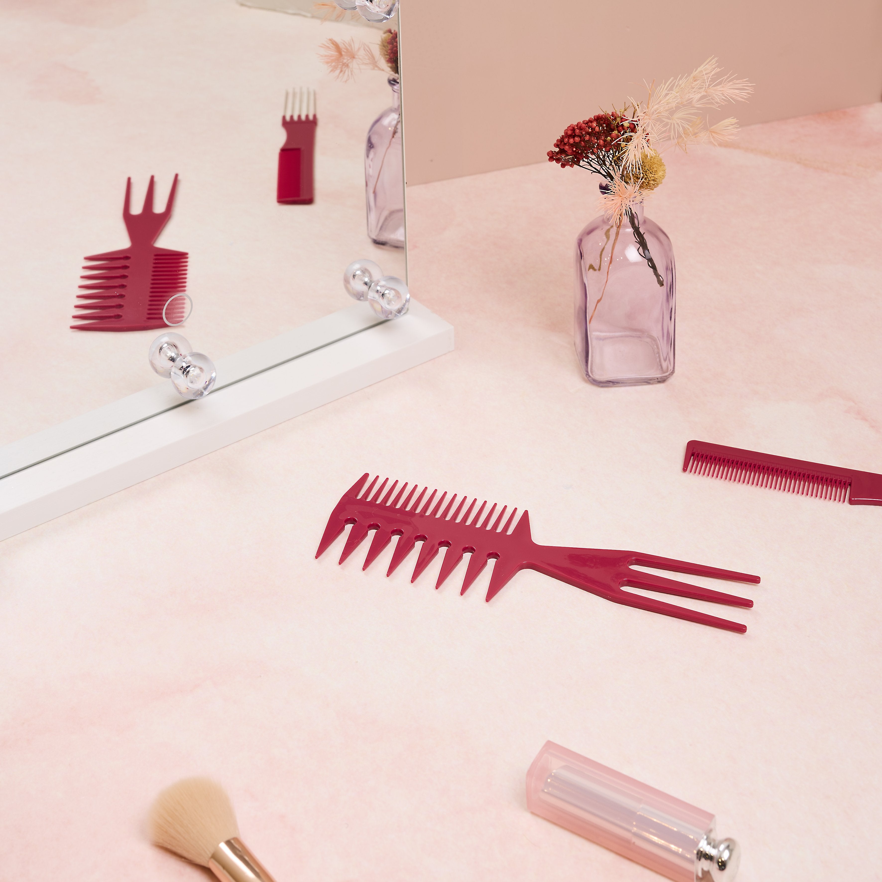 Stokomani triple peignes cheveux maintien quotidien