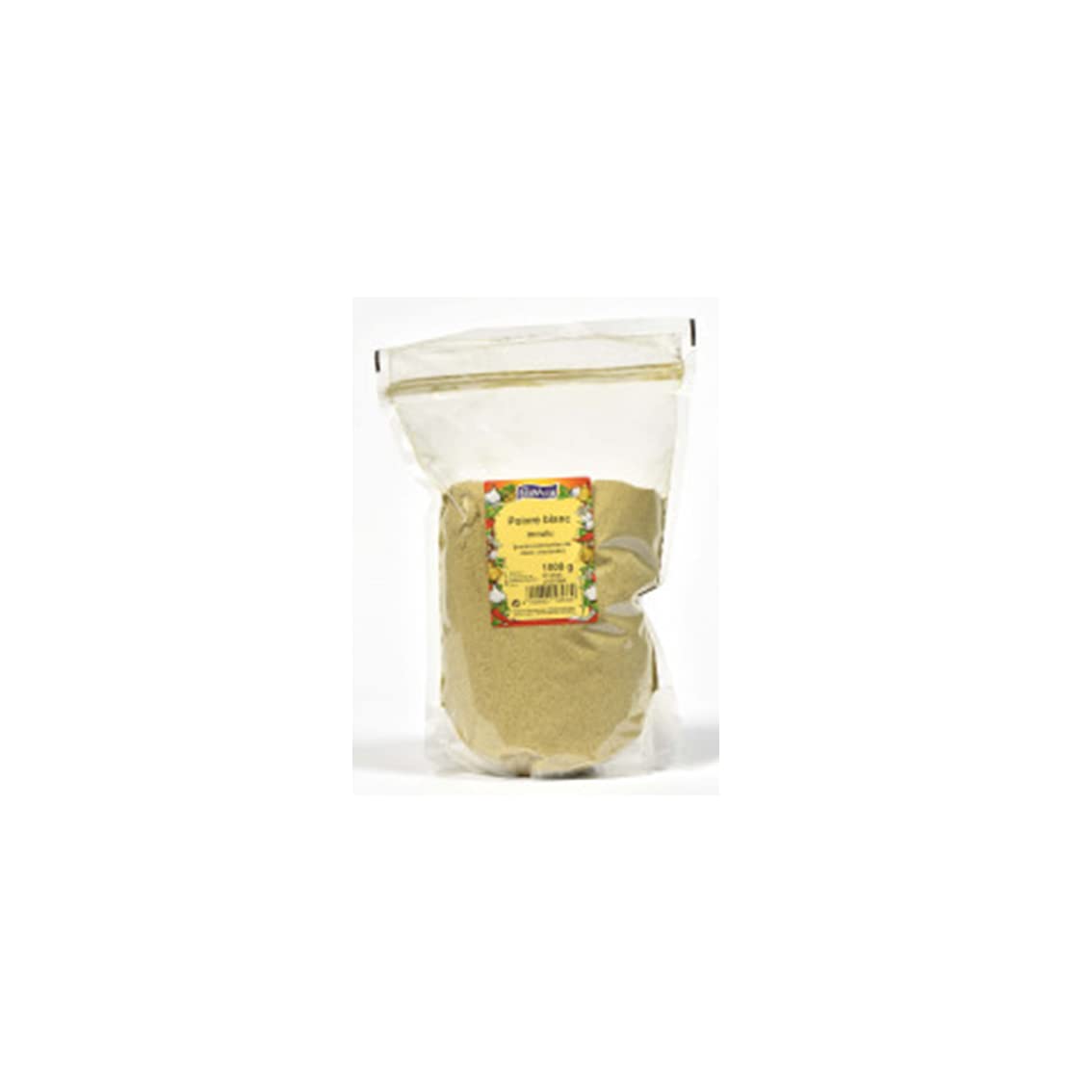 Leader Price Poivre blanc moulu 1 kg poudre cuisine